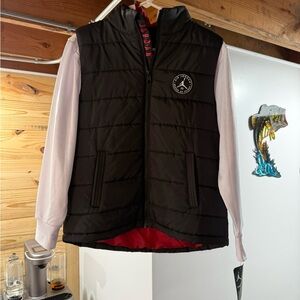 Jordan Black Jacket with Red Jumpman Logo